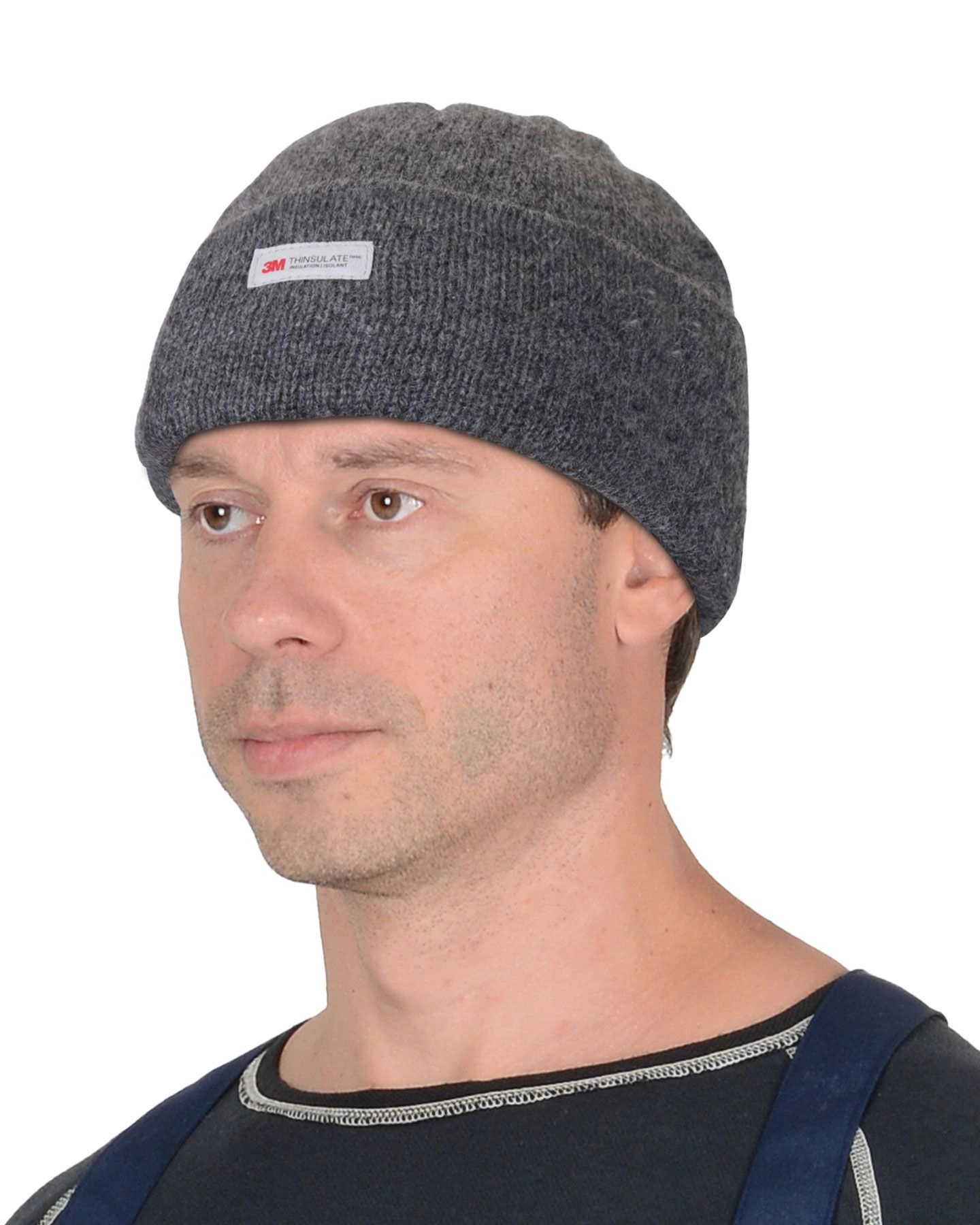 Шапки трикотажные двойные с утеплителем Тинсулейт
